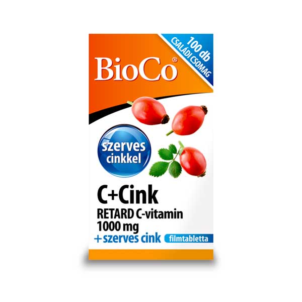BioCo C+Cink Családi csomag 100db