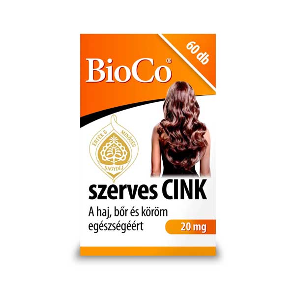 BioCo szerves cink 60db