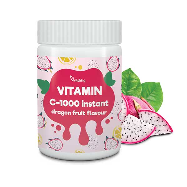 Instant Supreme C vitamin por (+biof) sárkánygyümölcs íz 150g